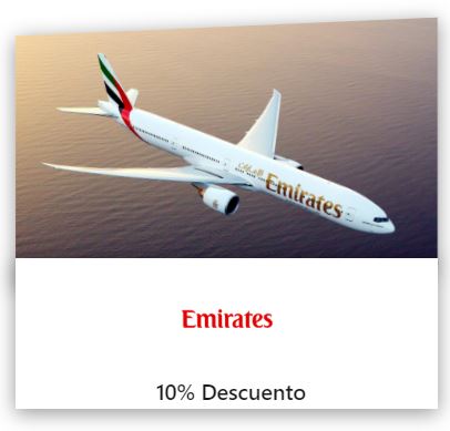 Emirates Descuento Estudiante